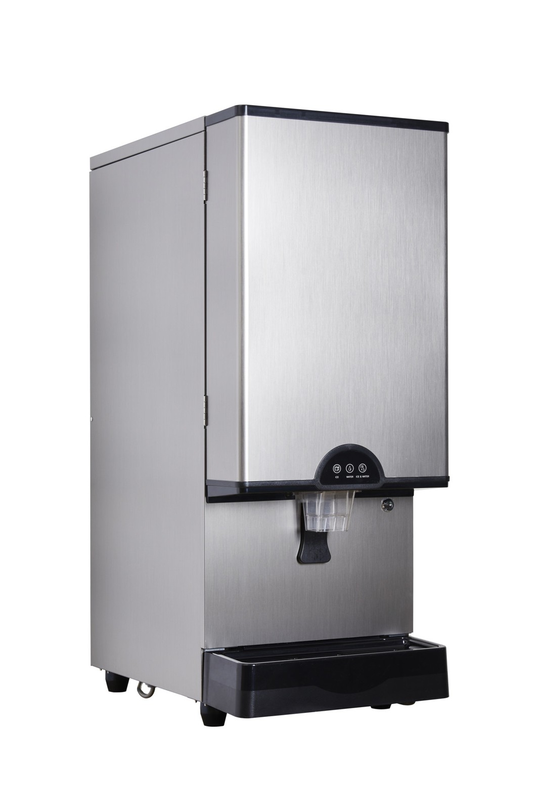Summit AIWD450 17″W 30 Lbs. Capacity Countertop Commercial Ice – Stainless Look