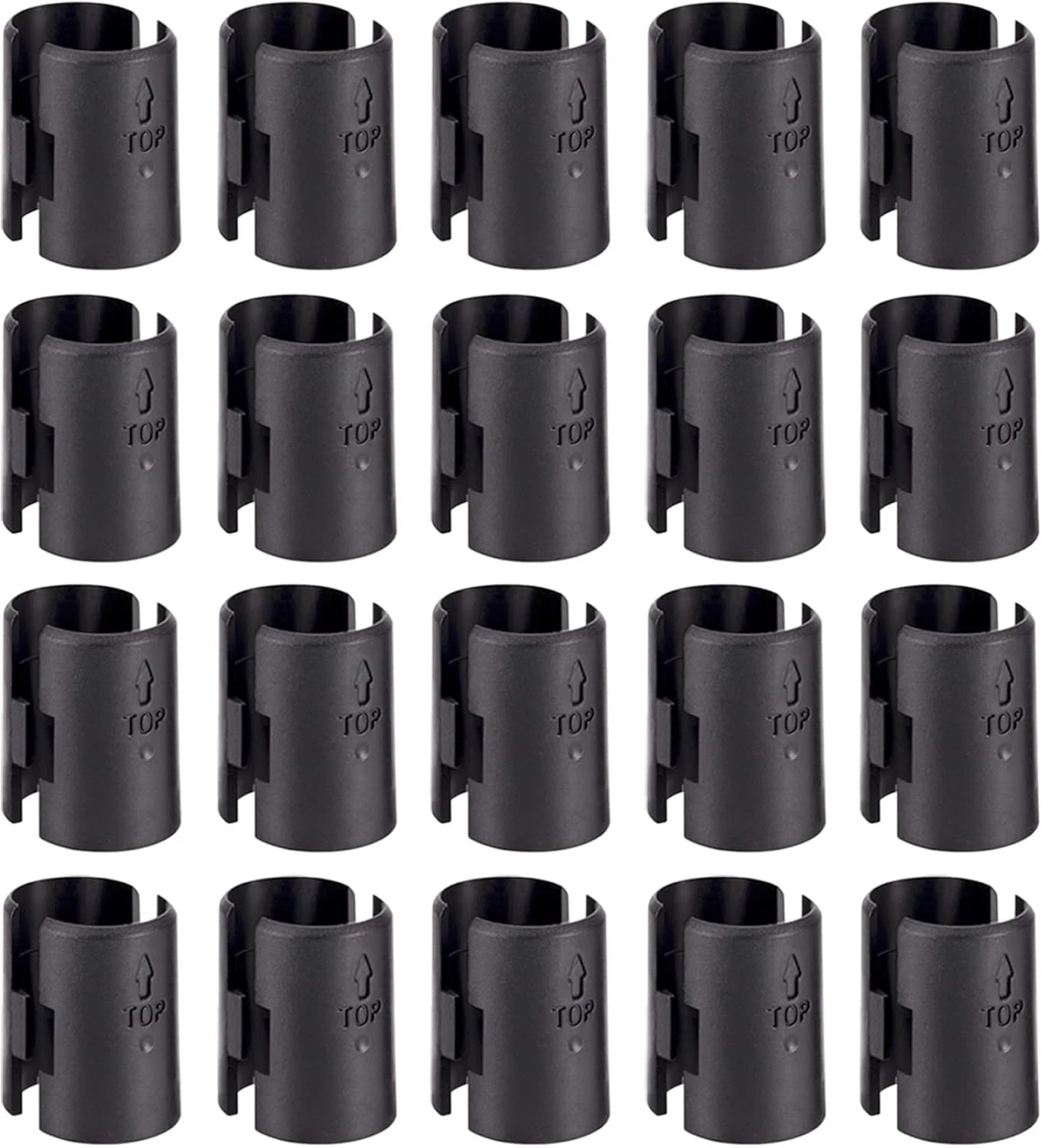 Wire Shelf Clips,40-Packs Wire Shelving Shelf Lock Clips for 1″ Post- Shelving S