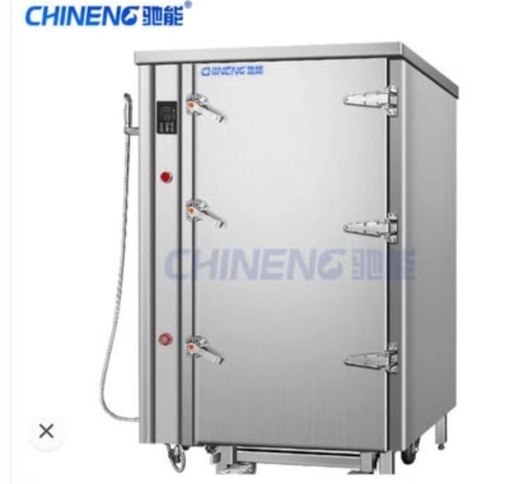 CHINENG Commercial Gas Steamer Cabinet TCG-30R 30 Tray Cart-Type Steam Cooker