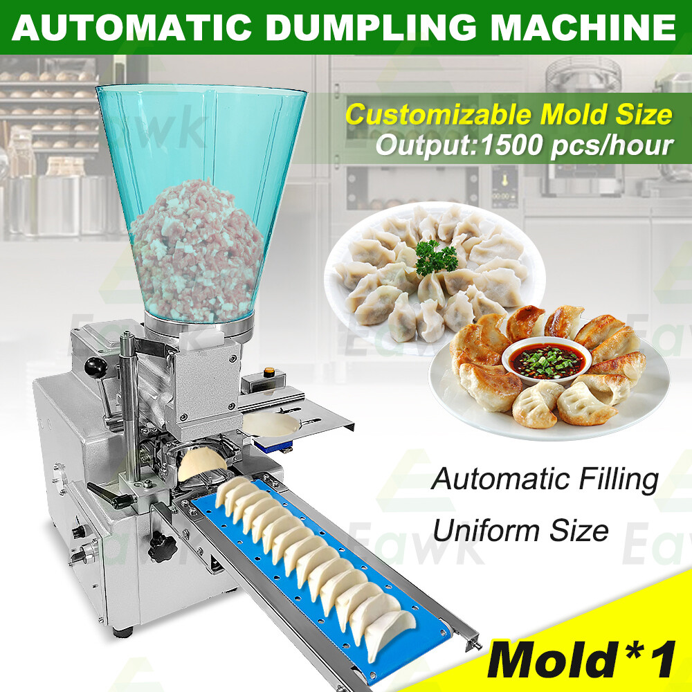 Semi Automatic Fried Dumpling Machine Gyoza Samosa Empanada Making Machine