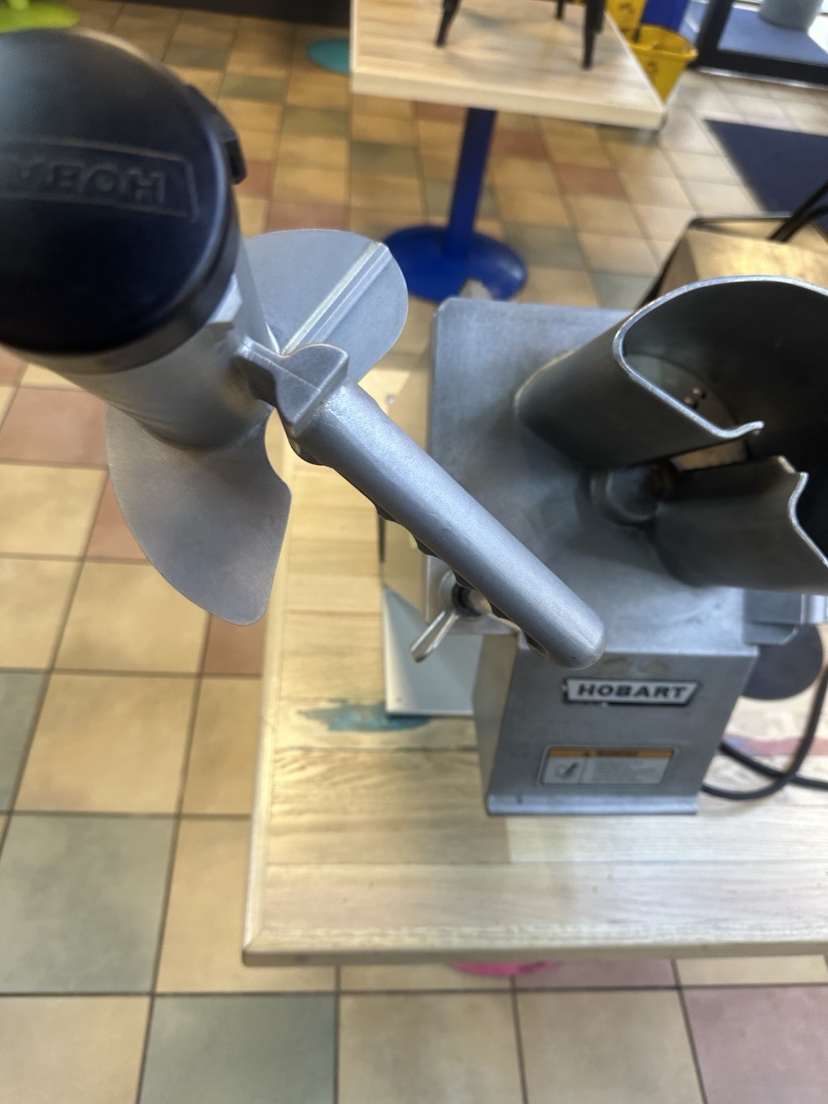 Hobart FP300 Continuous Feed Food Processor w/ Blades & Dicing WORKS GREAT!