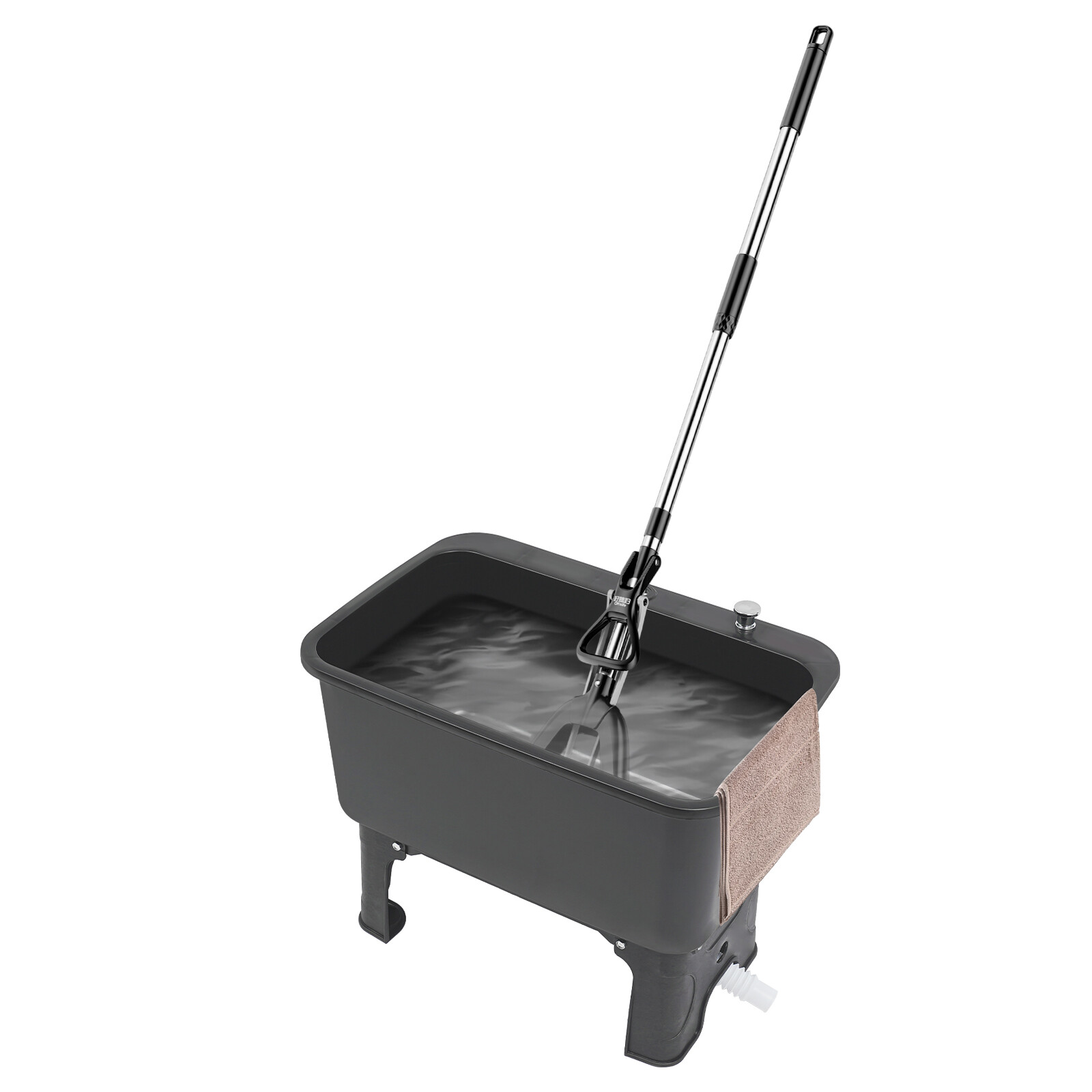 Portable Floor Mop Sink, Large Capacity Mop Bucket Freestanding Utility Mop Sink