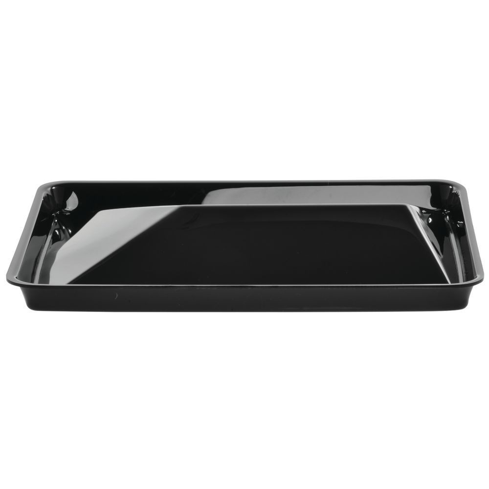 Food Tray Dummy Insert, Black, Plastic – 15″L x 12″W x 1″H