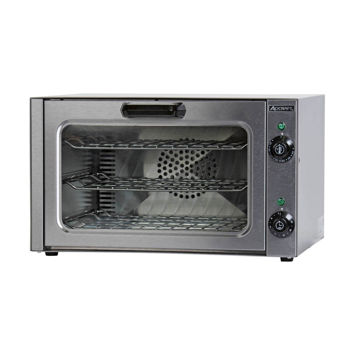 Adcraft COQ-1750W Single Deck Electric Convection Oven w/ 3-Quarter Size Pan …