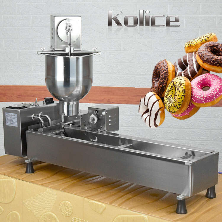 90% New Commercial Single Row Automatic Doughnut Maker Donut Machine 450pcs/hour