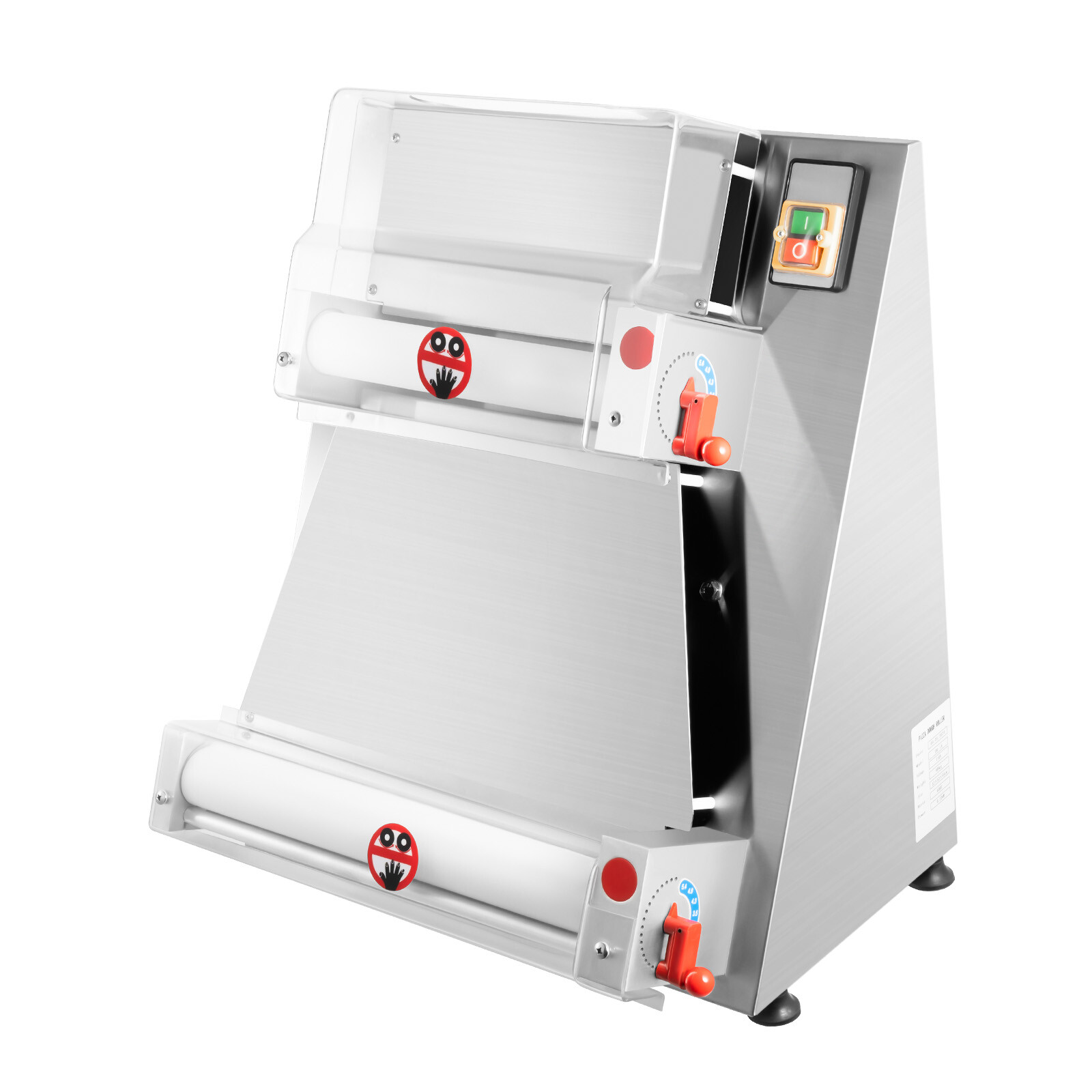 4″-16″ Electric Pizza Dough Press Machine Commercial Pizza Pastry Sheeter Press