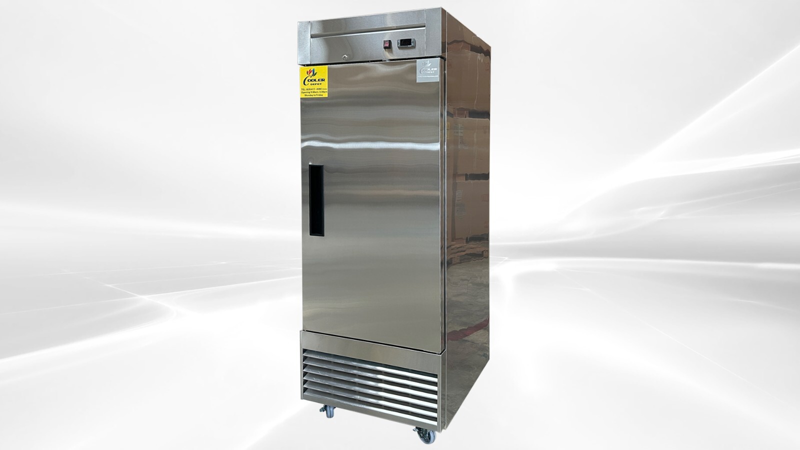 NEW Commercial Reach In Refrigerator Upright Stainless NSF ETL 28″ x 32″ x 80″