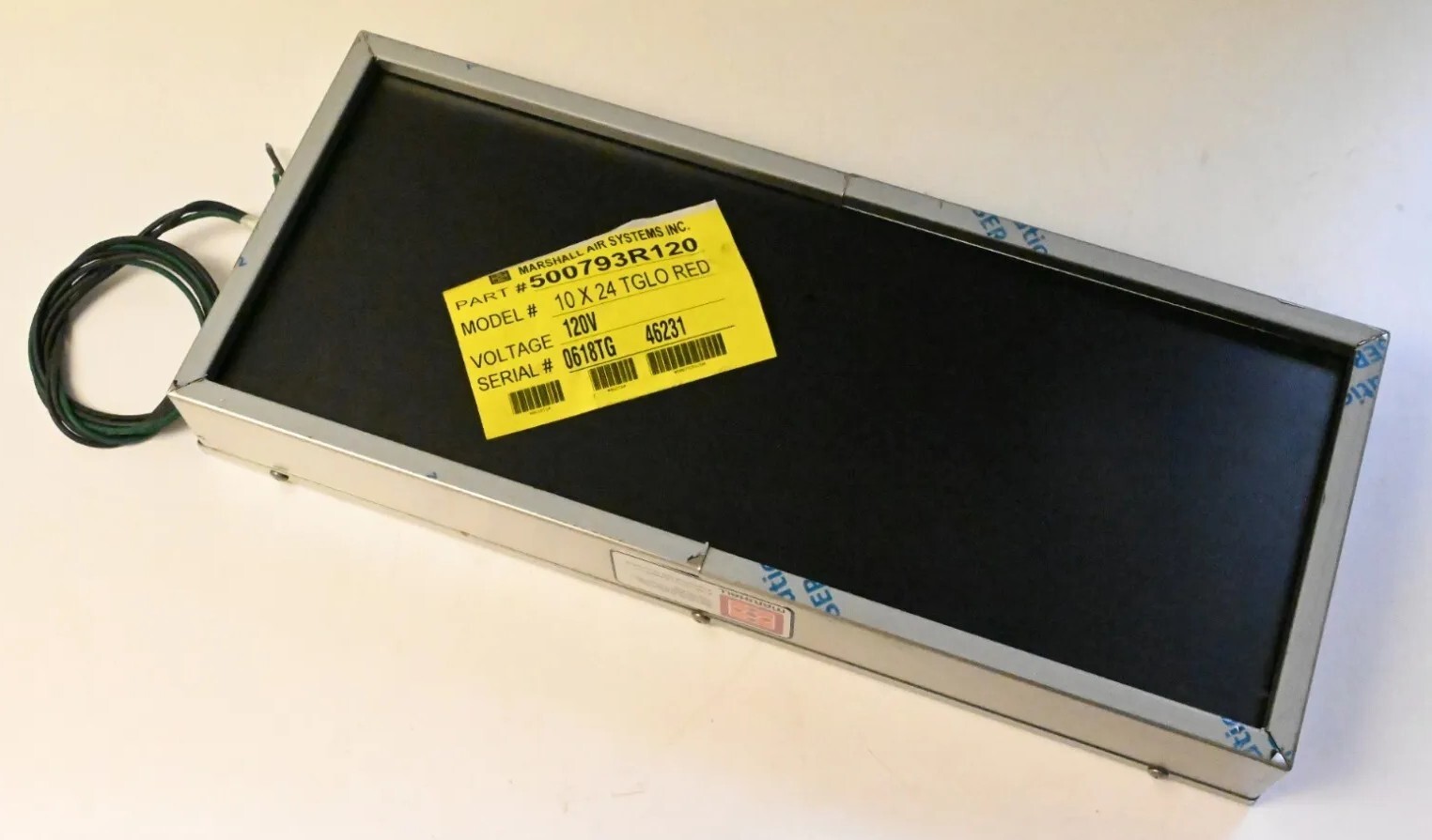 Marshall Air Systems 10×24 TGLO Red Series 5000 Model 500793R 120V OEM/Genuine