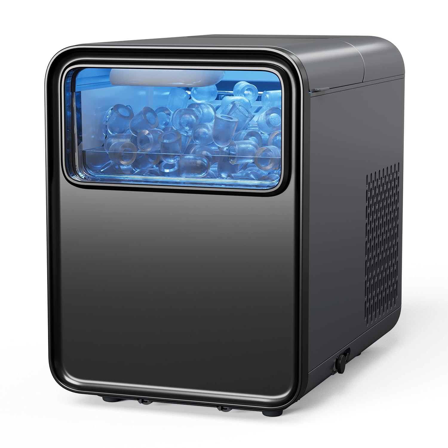 Ice Maker Countertop, 9 Cubes in 6 mins, Self-Cleaning Portable…