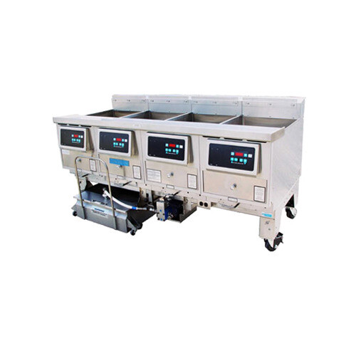 Ultrafryer B-E17-14-4-UC Multiple Battery Electric Fryer w/ (3) 45-Lb. Vats, …