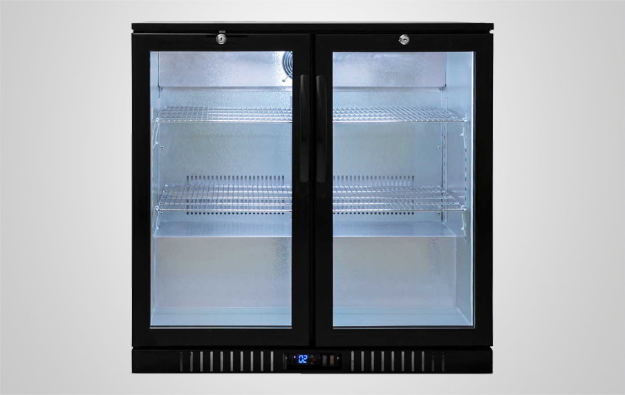 NEW 35″ Commercial Bar Cooler Fridge BB-2 Beverage Beer Liquor Refrigerator NSF