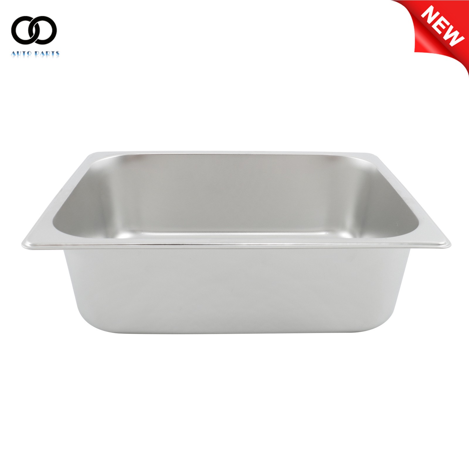 4Pack 1/2 Size Half Size 4 Inch Deep Steam Table Hotel Pans Stainless Steel