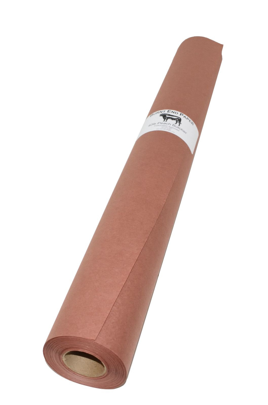 24″ x 100′ Pink/Peach Butcher Paper Roll Smoker Safe Aaron Franklin BBQ Style