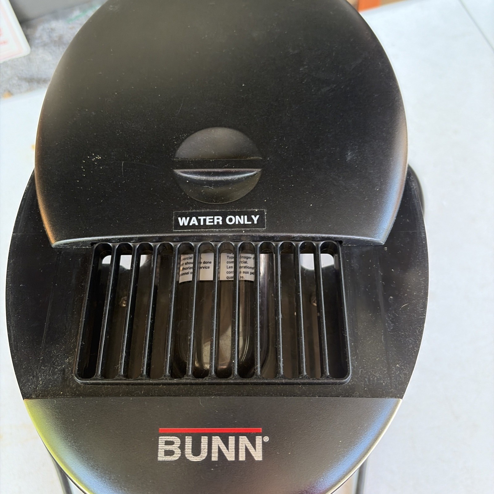 BUNN My Cafe Pourover Commercial Grade 1 Cup Coffee Tea Pod Brewer Polycarbonate