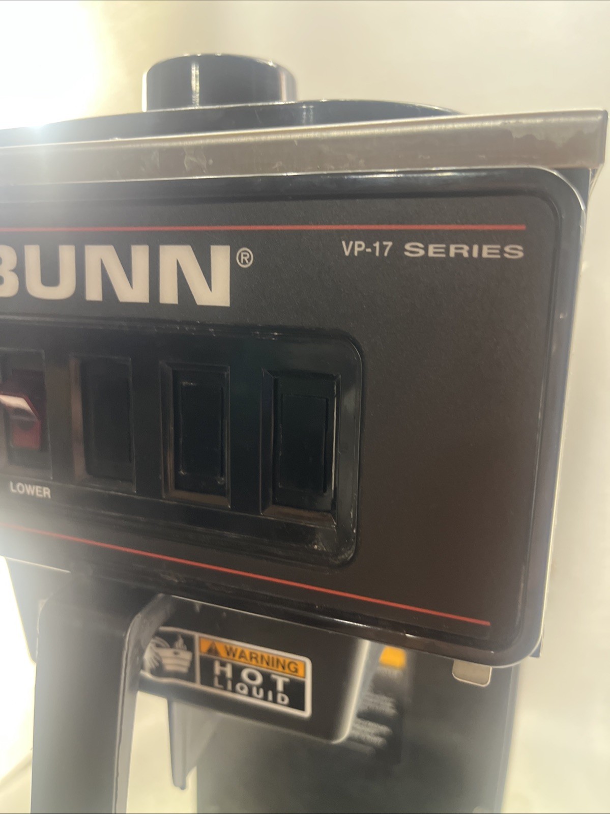 Bunn 13300.0011 VP17-1 Pourover Coffee Maker – Stainless Decor – No Pot
