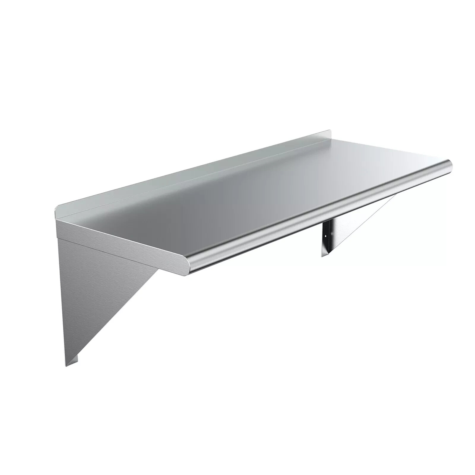 NSF Certified Commercial Kitchen Wall Shelf Stainless Steel Equipment 10″x72″