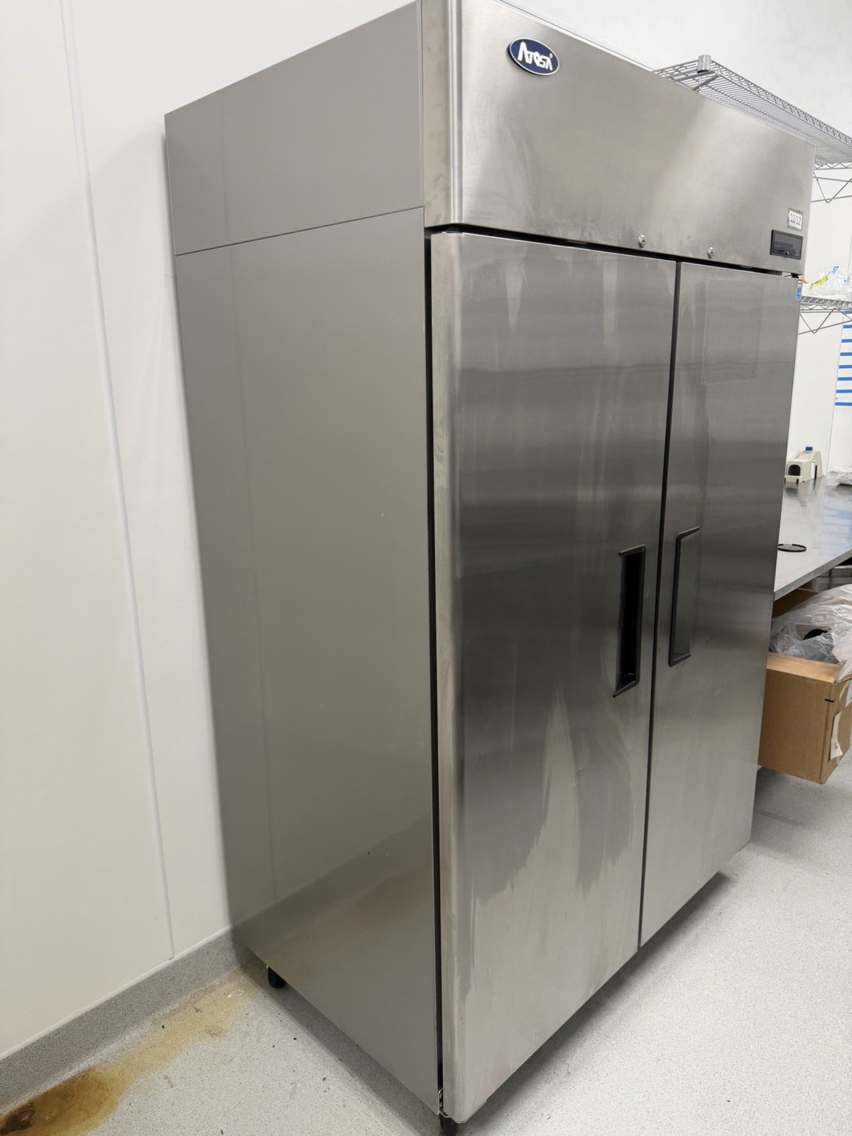 ATOSA 52″ MBF8005GR Two Solid Door Reach-In Refrigerator Stainless Steel