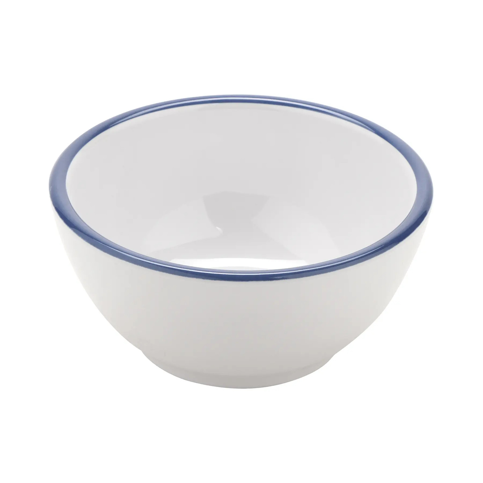 GET B-140-W/CB Settlement Bistro White Melamine 14 oz. Bowl – 2 Doz