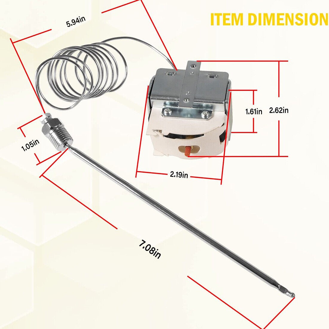 PP10084 LCHM050300000 High Limit Switch for Pitco / Gas Fryer Safety Thermostat