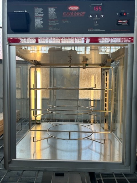 Hatco FSD-1 Rotating Heated Pizza Merchandiser w/ 3 Levels, 120v