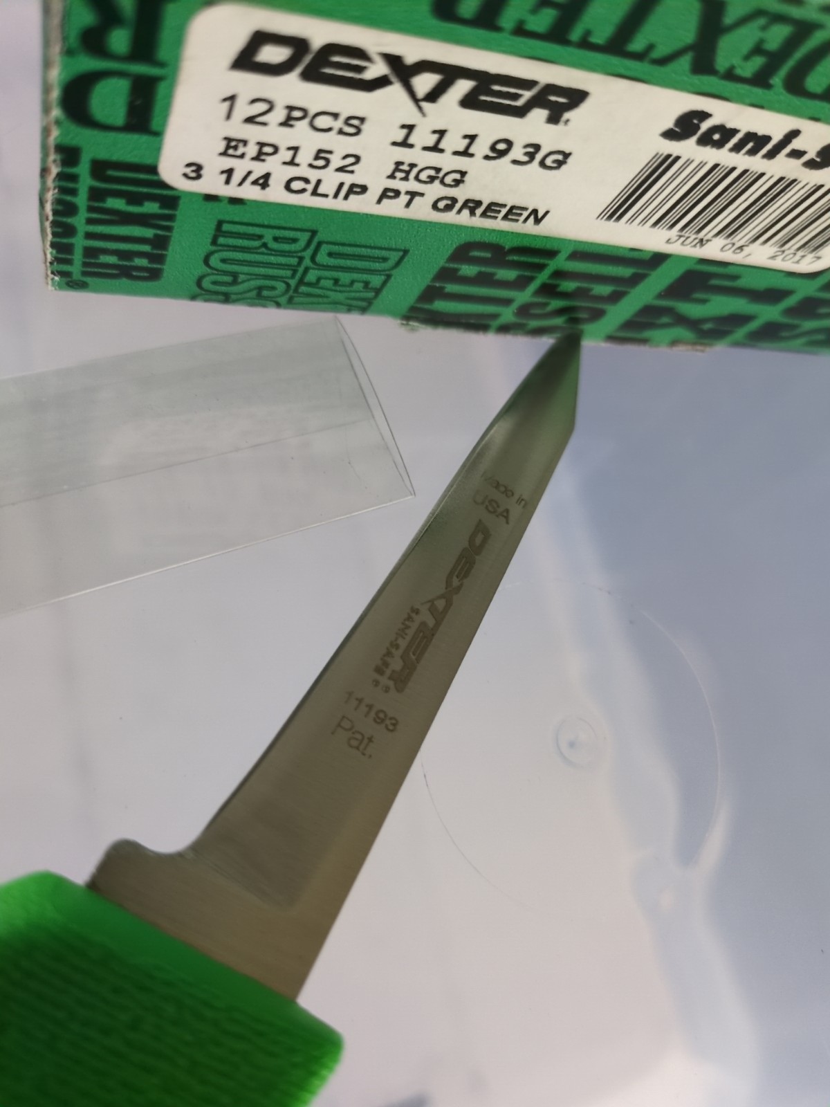 Dexter Russell 11193 Sani-Safe 3 1/4″ Clip Pt Deboning Poultry Knife EP152H