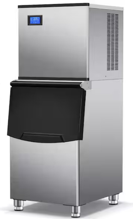 VELIVI 23.2 460LB Commercial Ice Machine Self-Cleaning Ice Machine – Head Only