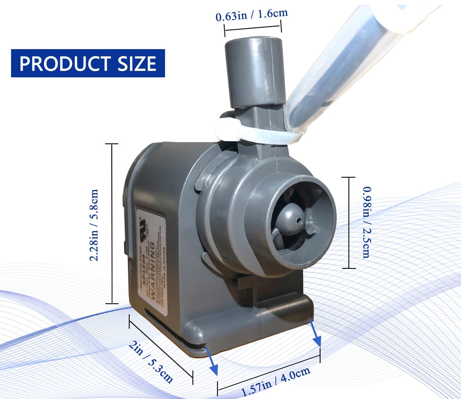 AP1200 AC120V Commercial Large Flow Water Pump Compatible with Black