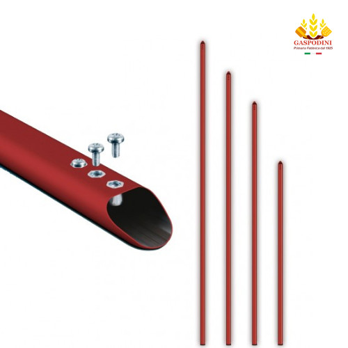 Aluminum handle for pizza shovel 120cm