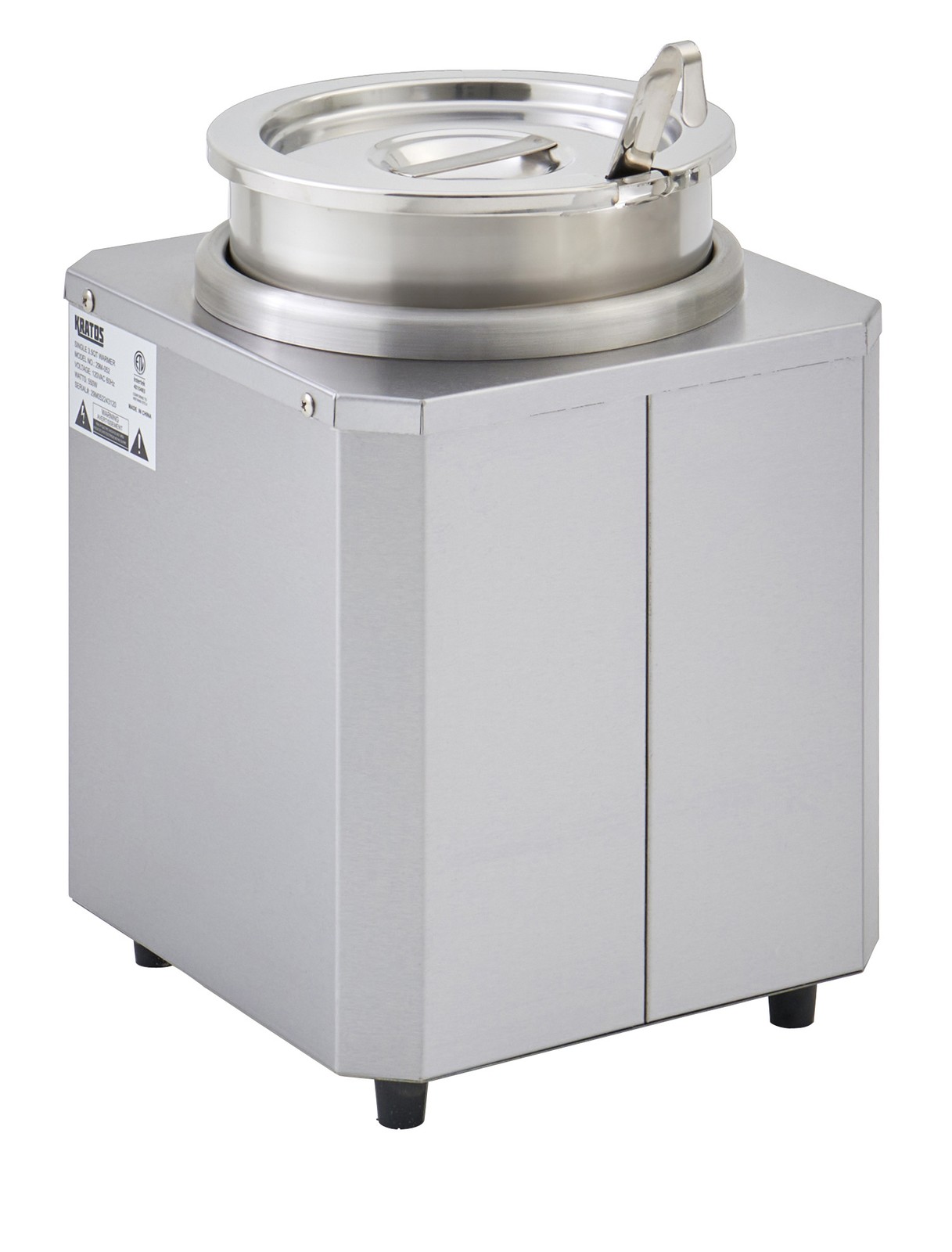 Kratos 29M-052 Commercial Single 3.5 qt. Electric Countertop Food Warmer with