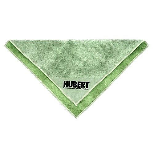 HUBERT® Scrubbing Cloth Green Microfiber – 12″ L x 12″ W
