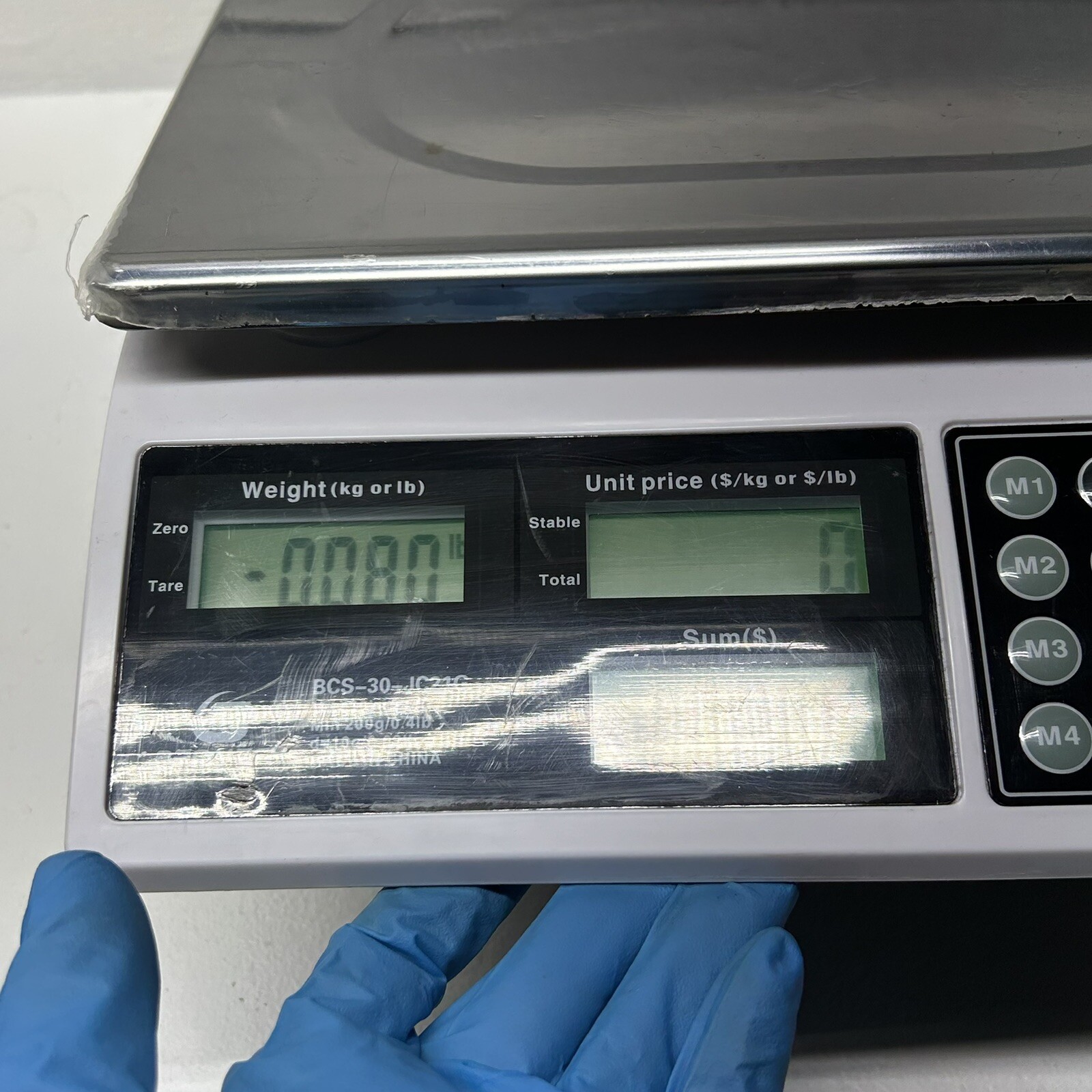 BROMECH Price Computing Scale 66lb Digital BCS-30-JC21G