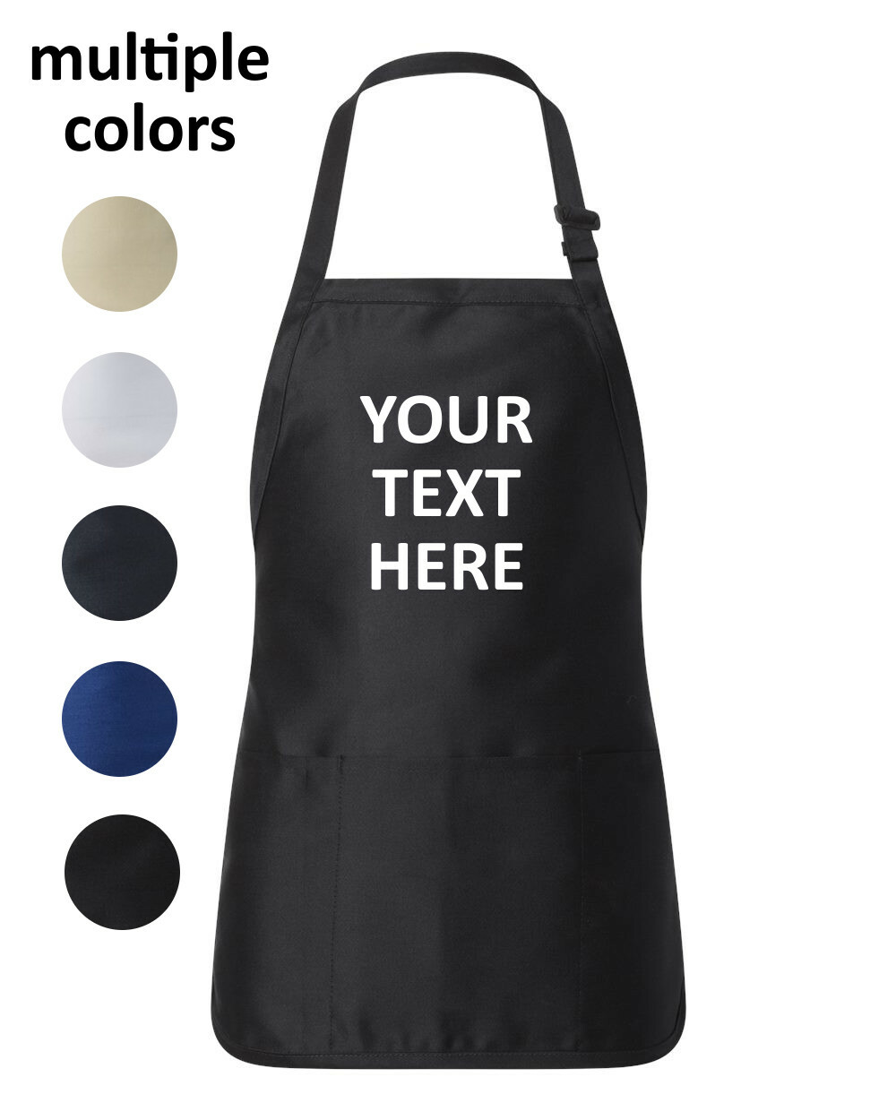 Personalized Kitchen Apron Unisex Chef Cook Cooking Custom Gift Christmas Idea
