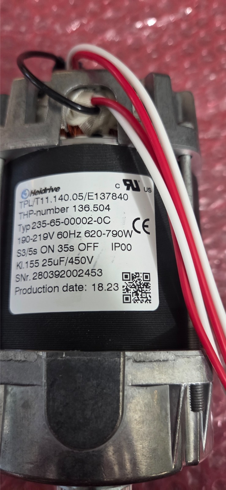 OEM Heidrive Grinder Motor for Thermoplan Mastrena II / CS2 – THP 136.504