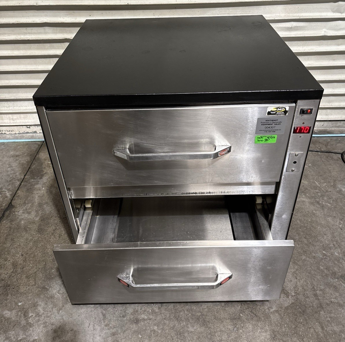 Hatco HDW-2 Freestanding Warming Drawer, (2) Compartments, 120v