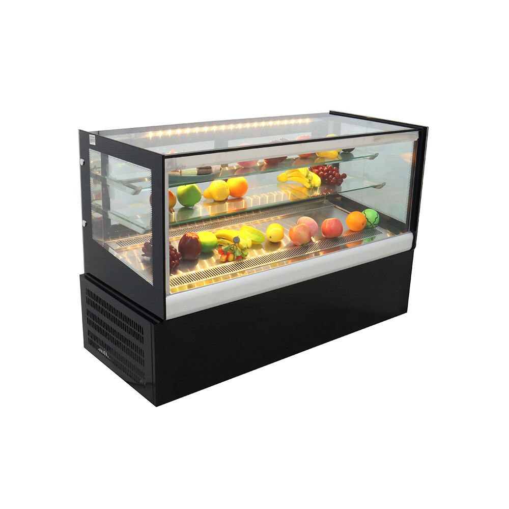 47″ Countertop Refrigerated Cake Showcase Display Cabinet Air Cooling 220V