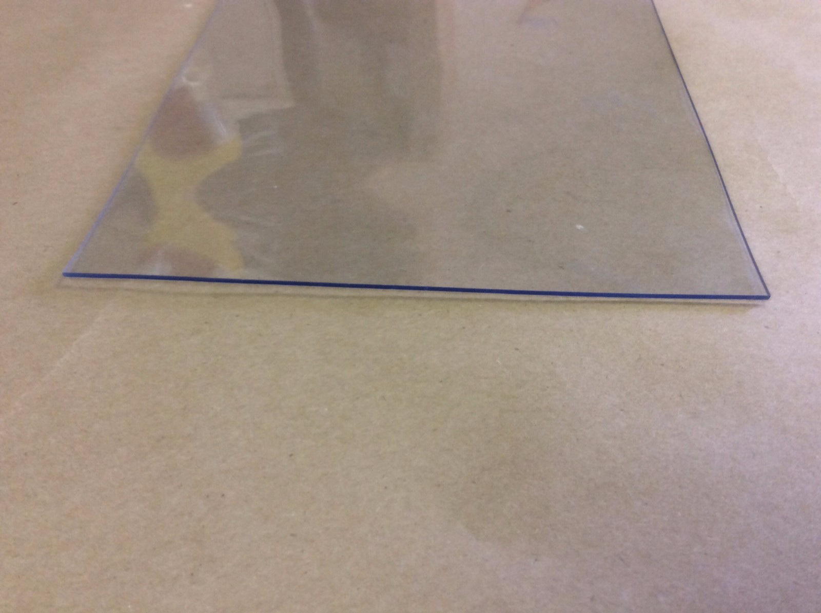 PVC Vinyl Replacement Strip 8″wX99″l USDA/Lotemp Clear Flat Material Qty. 5