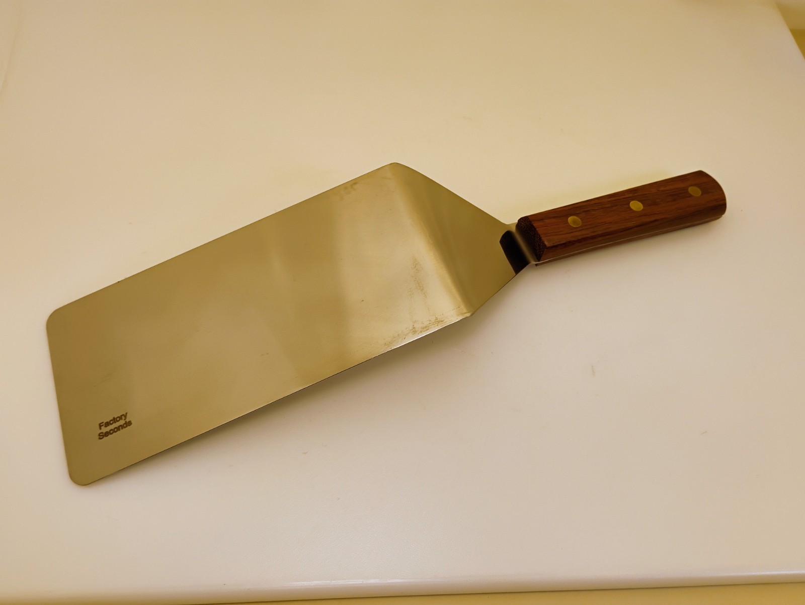 Dexter USA Smashburger Spatula S8699 LARGE 8X4 Blade Wood Handle Factory2nd