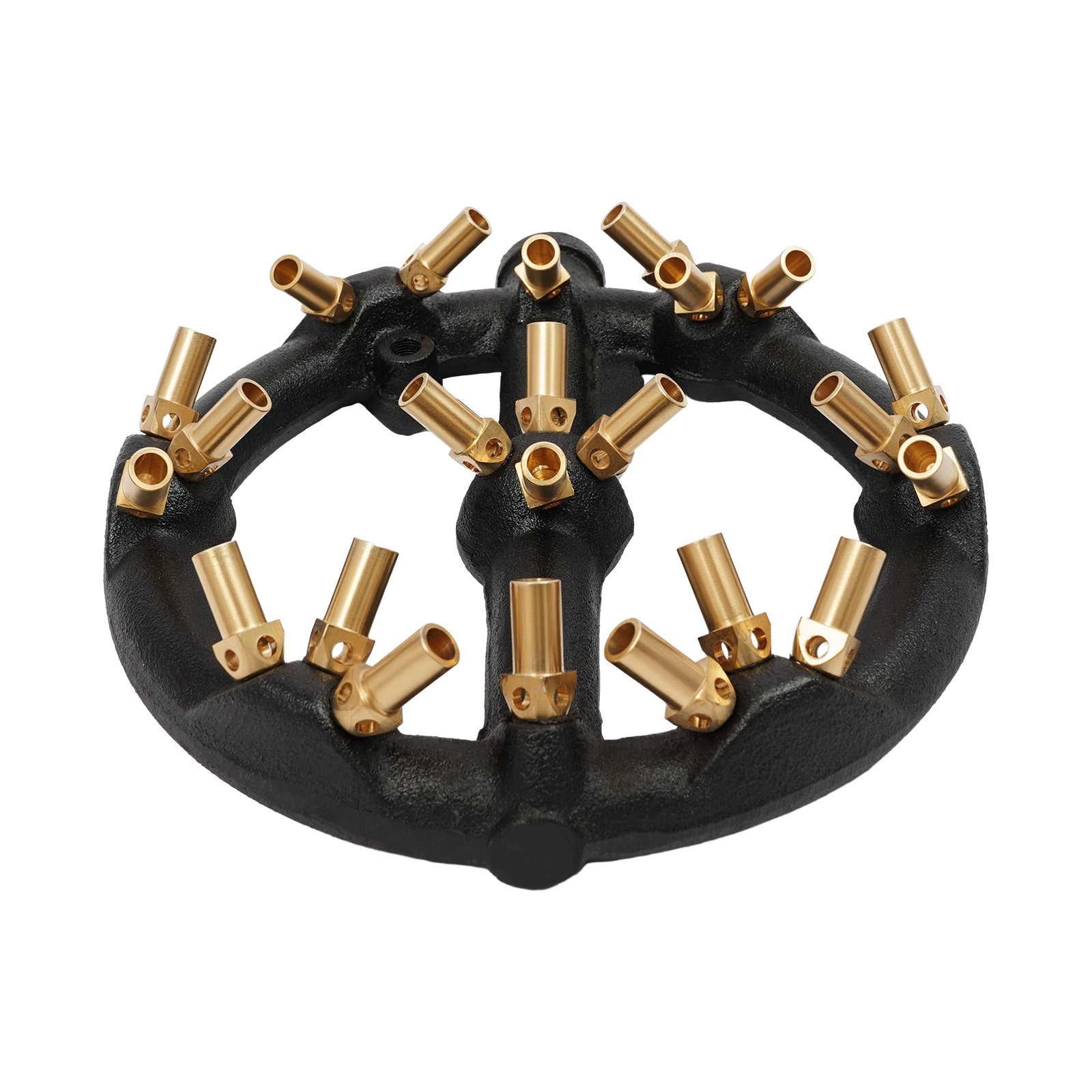 23 Tips Heads Jet Burner Round Shape Natural Gas Jet Burner 22.5cm Cast Iron NEW