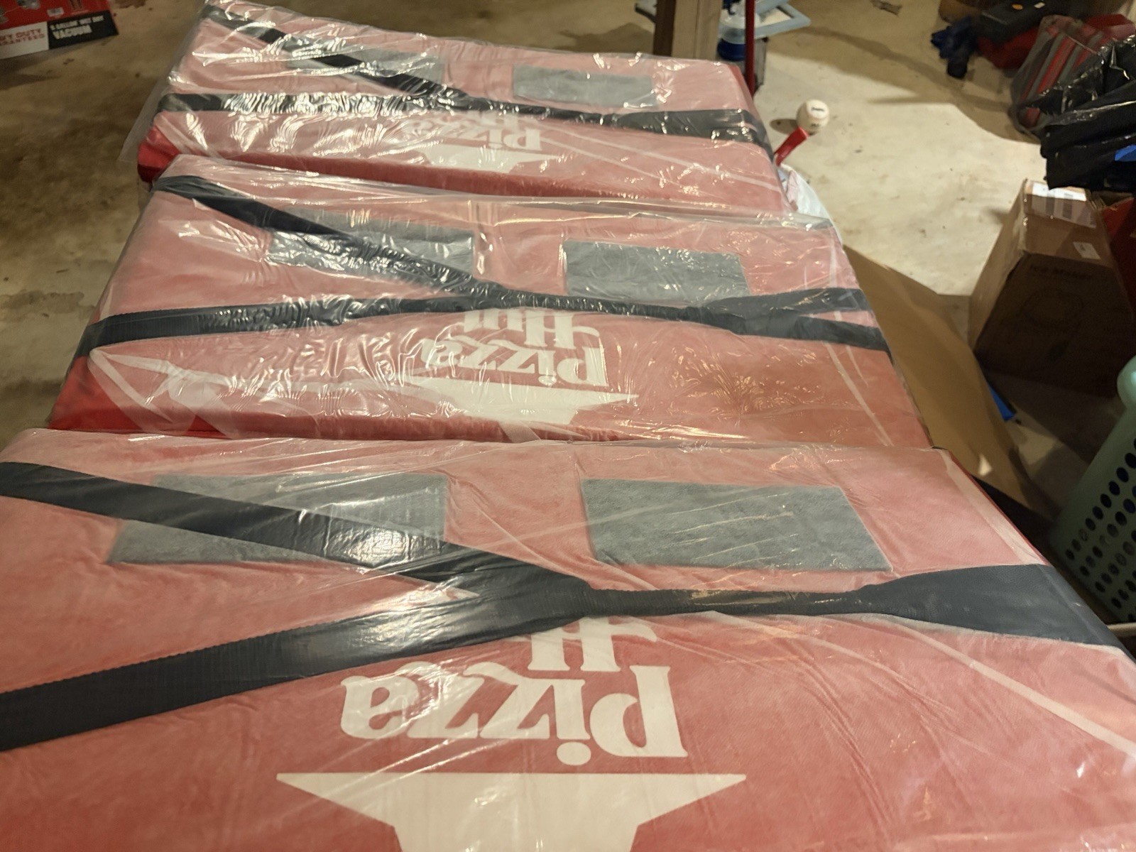 Pizza Hut 6-Pie Insulated Delivery Bag PH156RV2 Red Logo New Open Box