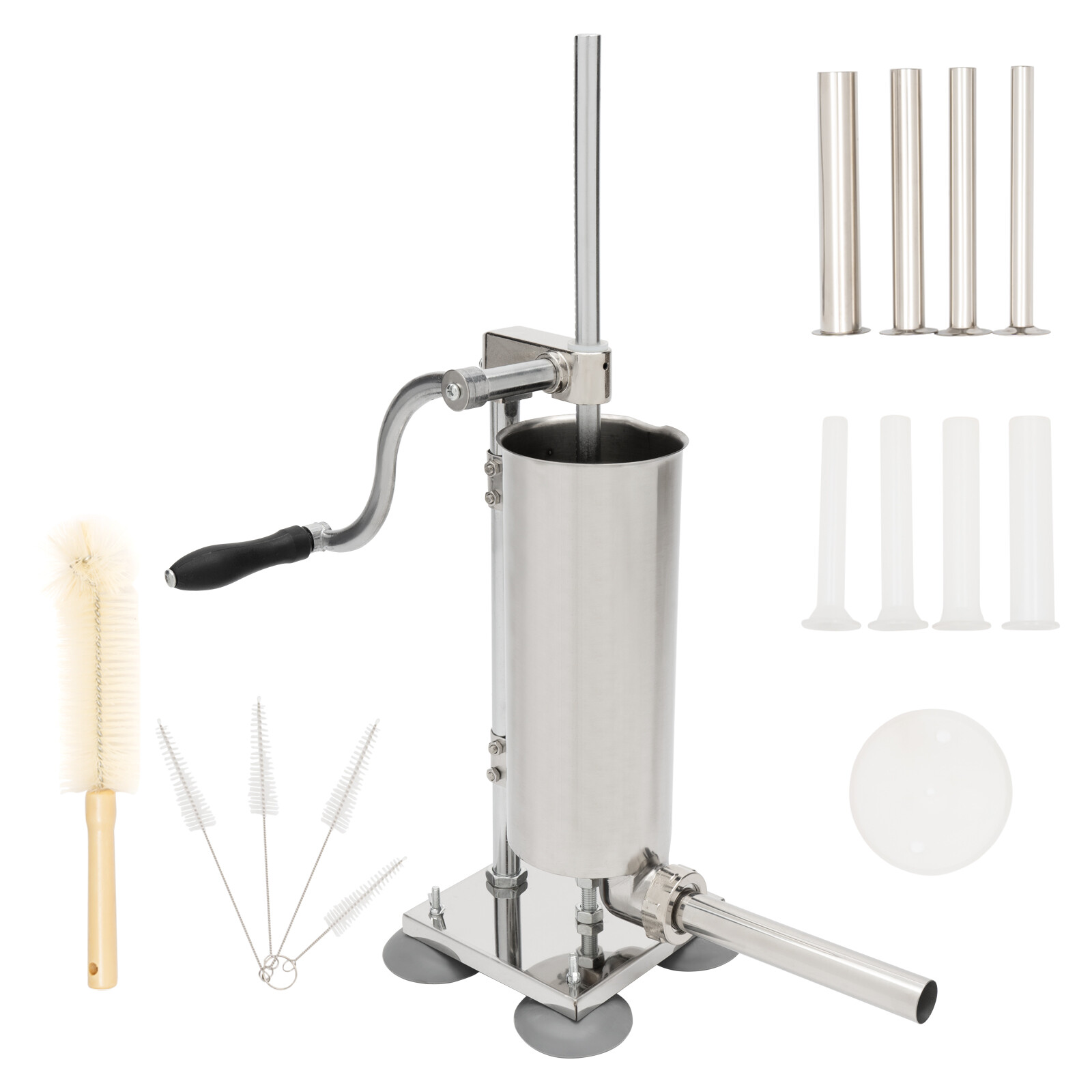 3.5L/8lbs Kitchen Sausage Stuffer Sausage Maker Stainless Steel Stuffing Machine