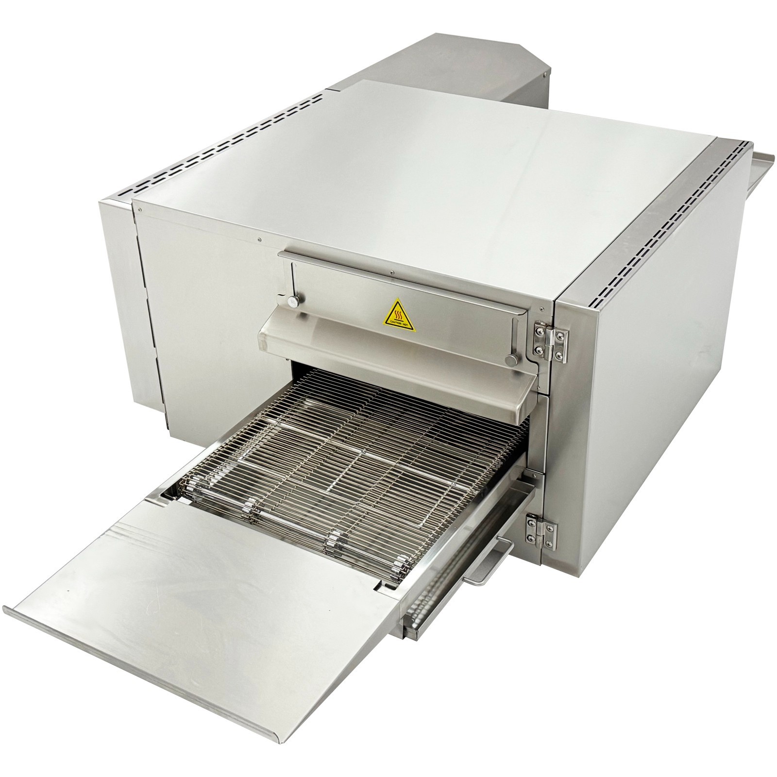 220V 1PH Electric Countertop Conveyor Pizza Oven Commercial Baking 15″ 9kW