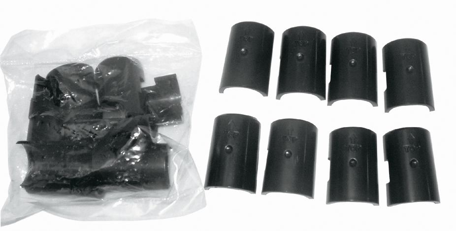 USA SELLER 6 PACKS NEXEL SHELF CLIPS SPLIT SLEEVES METRO 1″ POLE