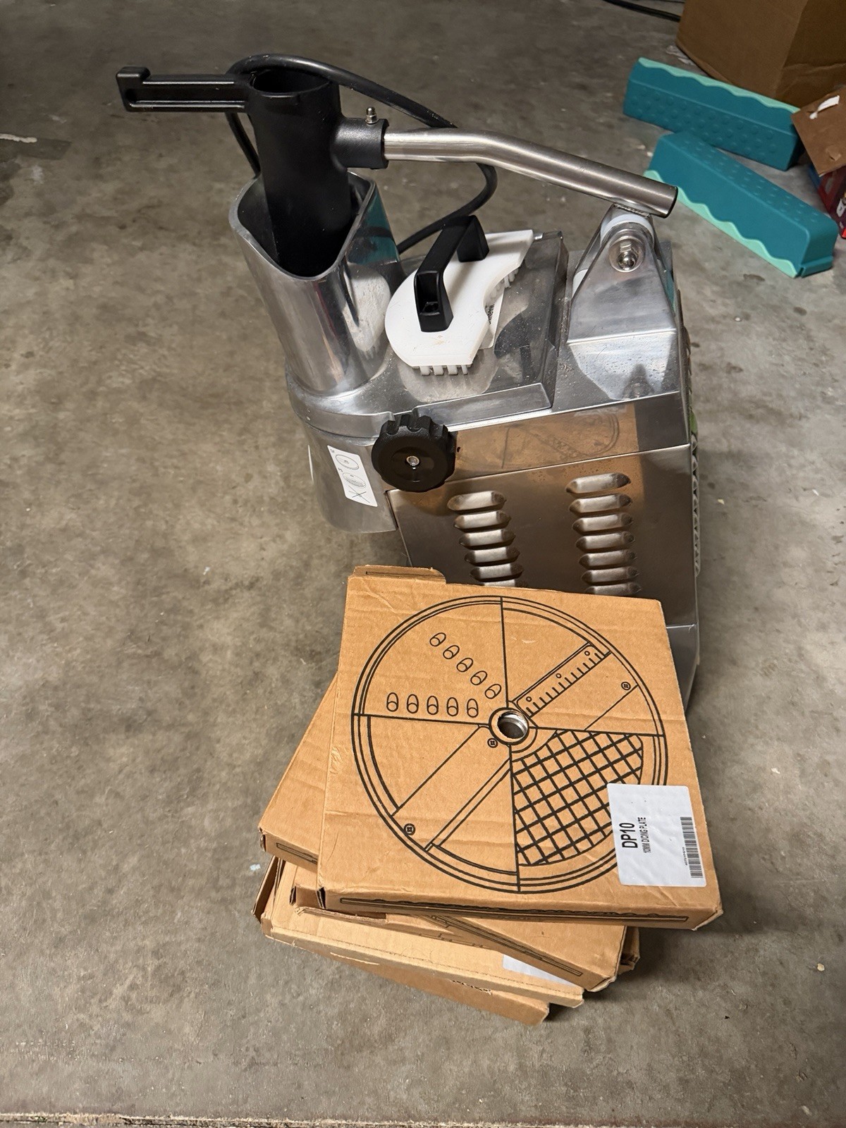 Univex Commercial Continuous Feed Food Processor Continuous Feed Processor