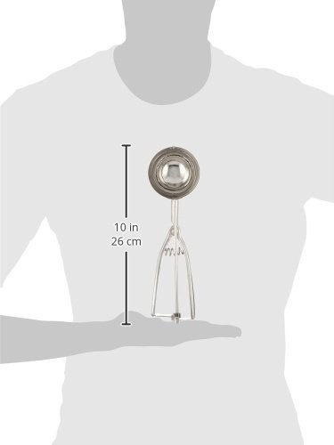 Winco ISS-8 Stainless Steel Disher, 4-Ounce