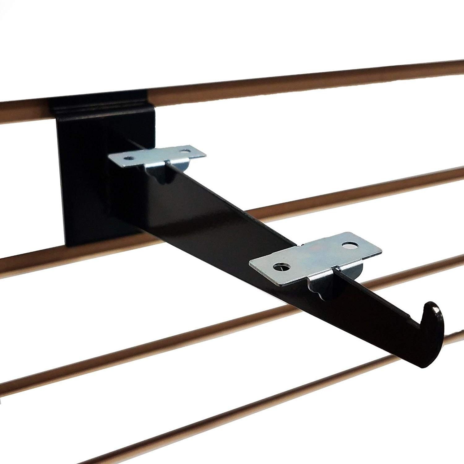Center Shelf Rest Clip & Rubber Cushion for Brackets to Hang Glass, Wood Or M…