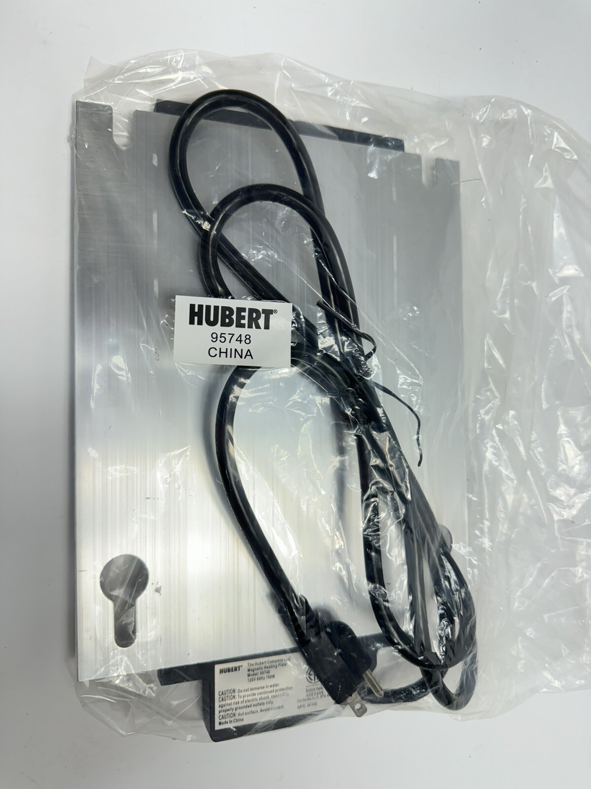 HUBERT® Electric Chafer Heater Rectangular aluminum – 11 7/8″L x 7 3/4″W