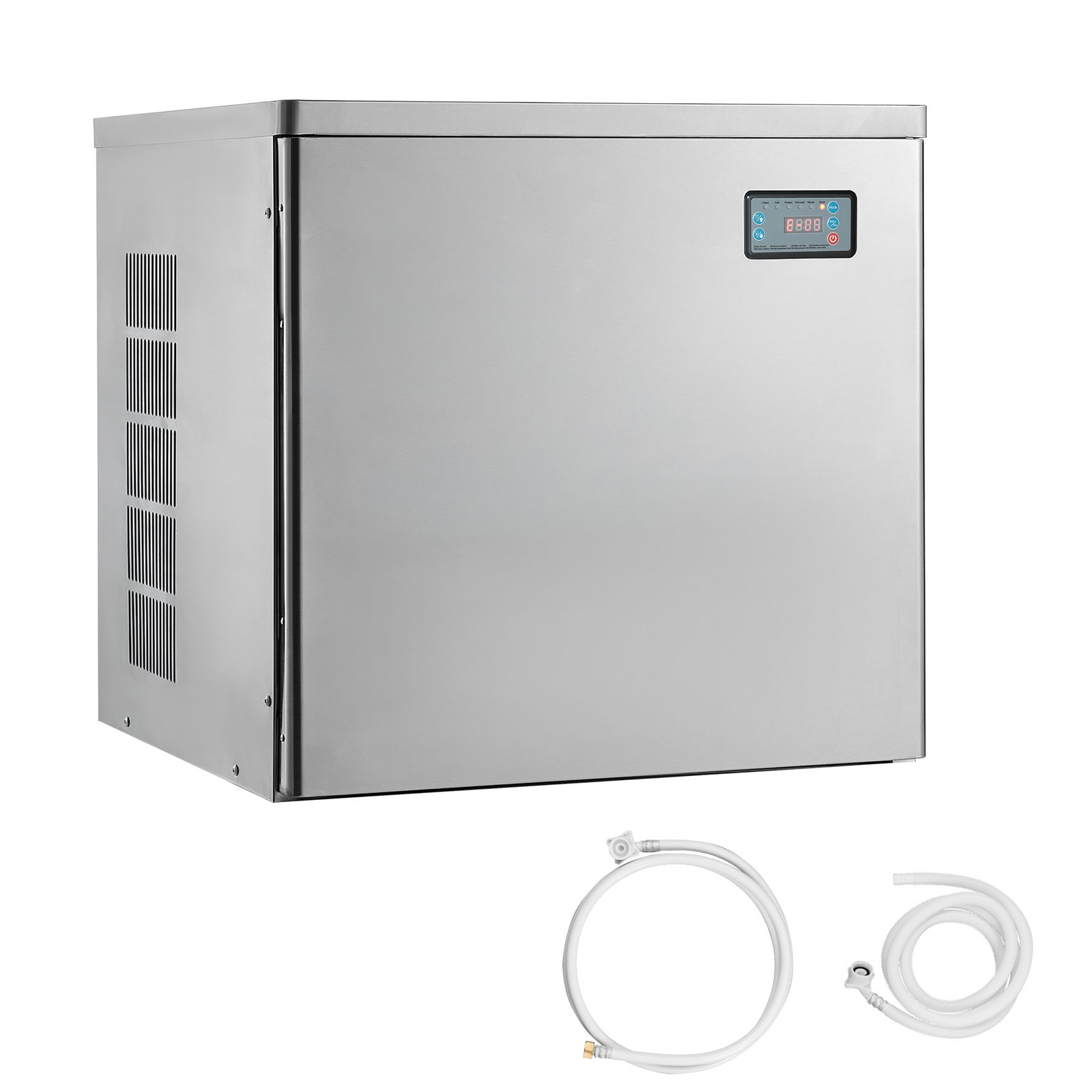 Uimoso Commercial Ice Maker Machine – 650 lbs/Day with Self-Cleaning Function