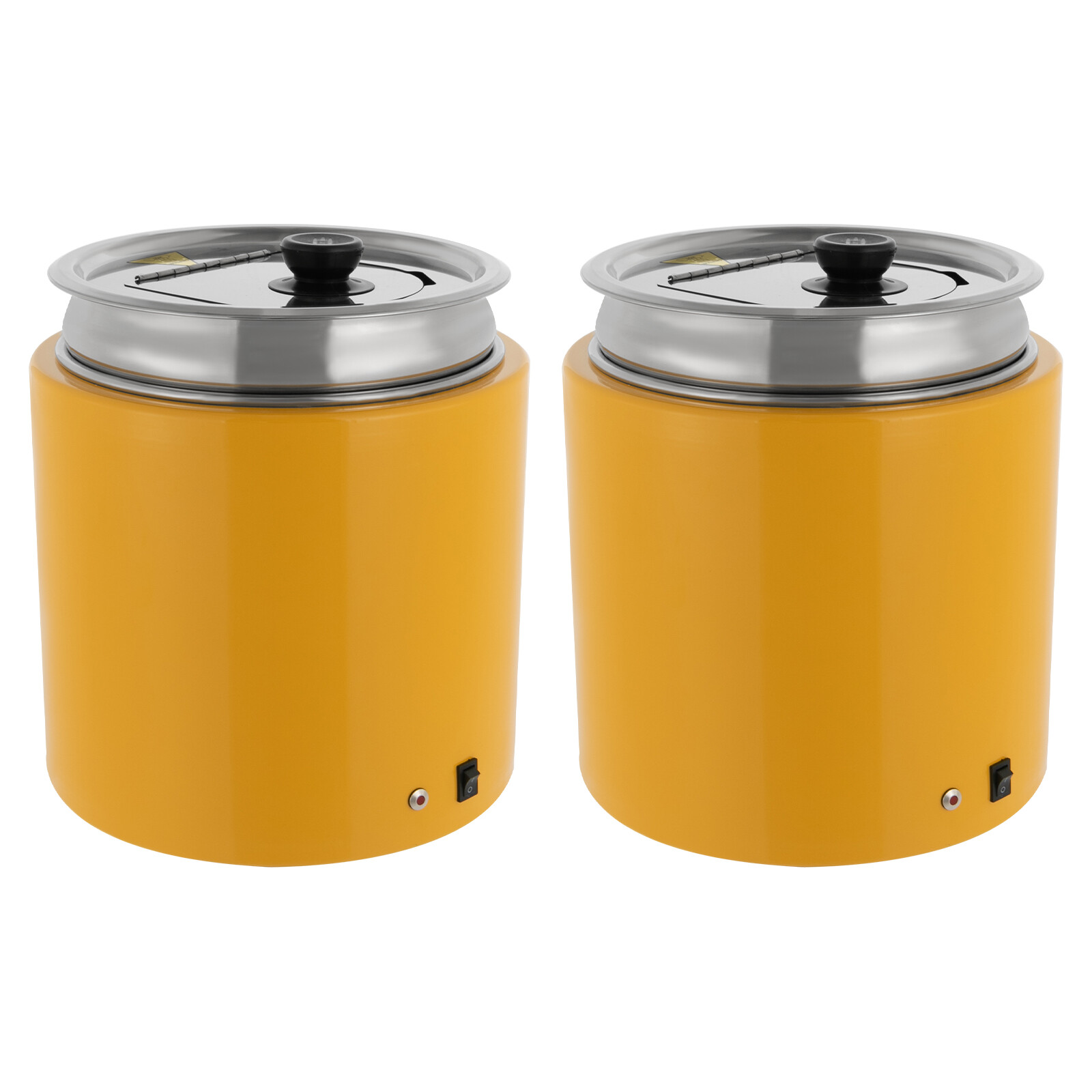 2PCS Commercial Soup Warmer Drinks Warming Equipment For Restaurant Cafeteria US