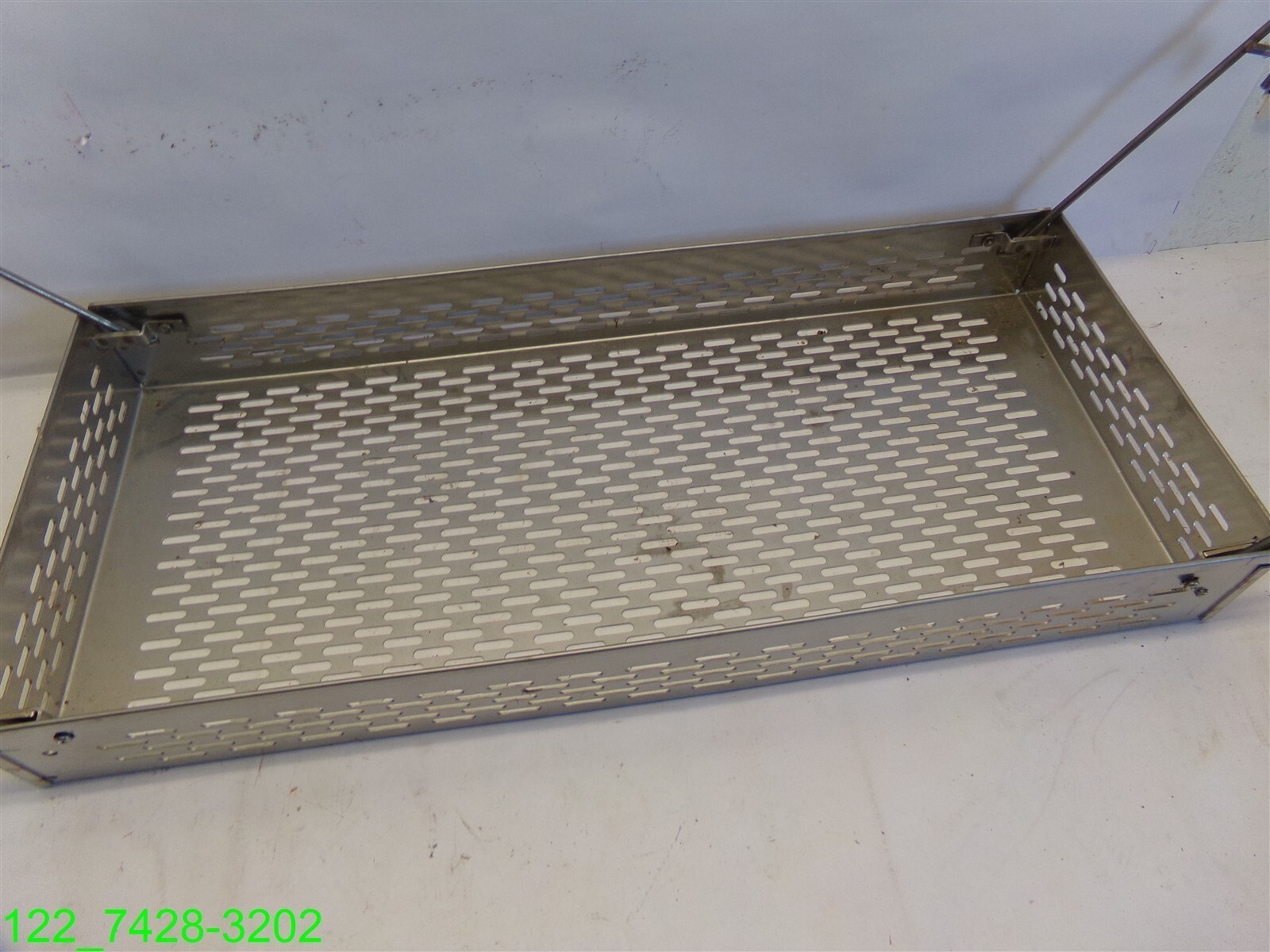 Stainless Steel Fryer Basket 28″L x 12″W x 3-1/2″T (handle height=21″)