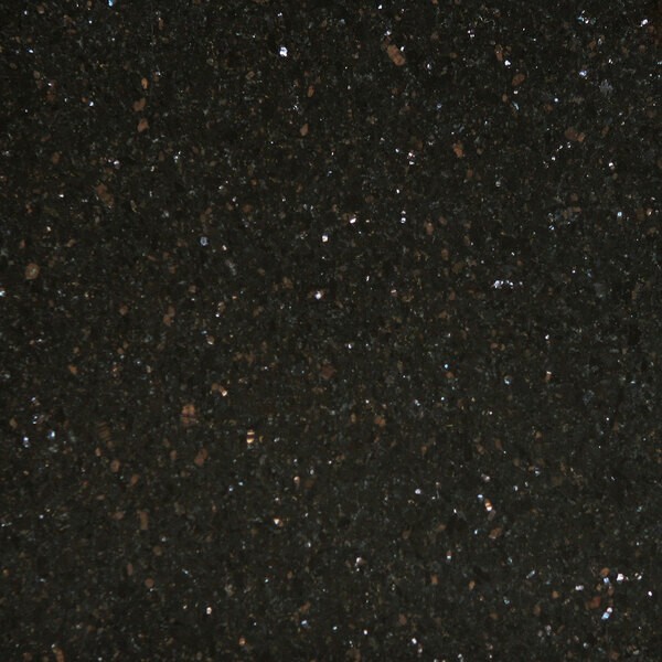 30» Square All-Weather Granite Restaurant Table Top in Galaxy Black Finish